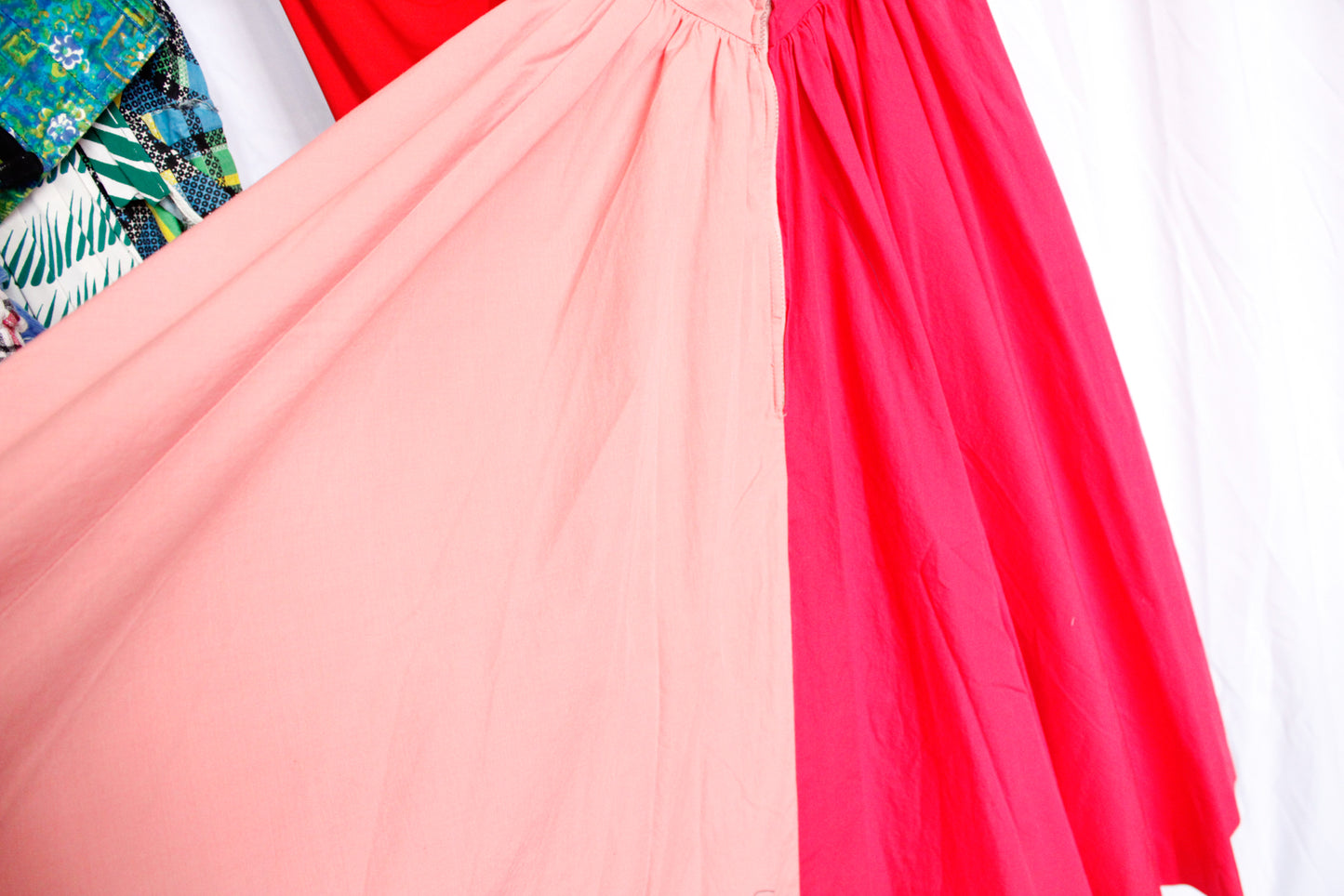 1950s Two Tone Anne Fogarty Halter Dress - Xsmall
