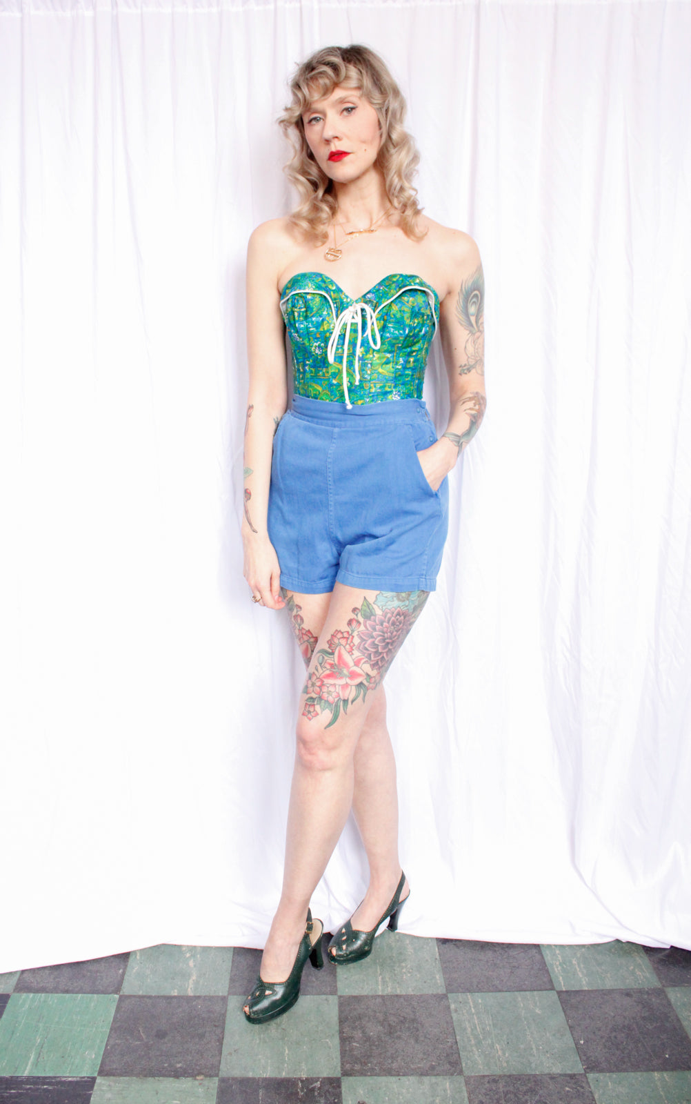 1940s Moore Athletic Shorts - S/M