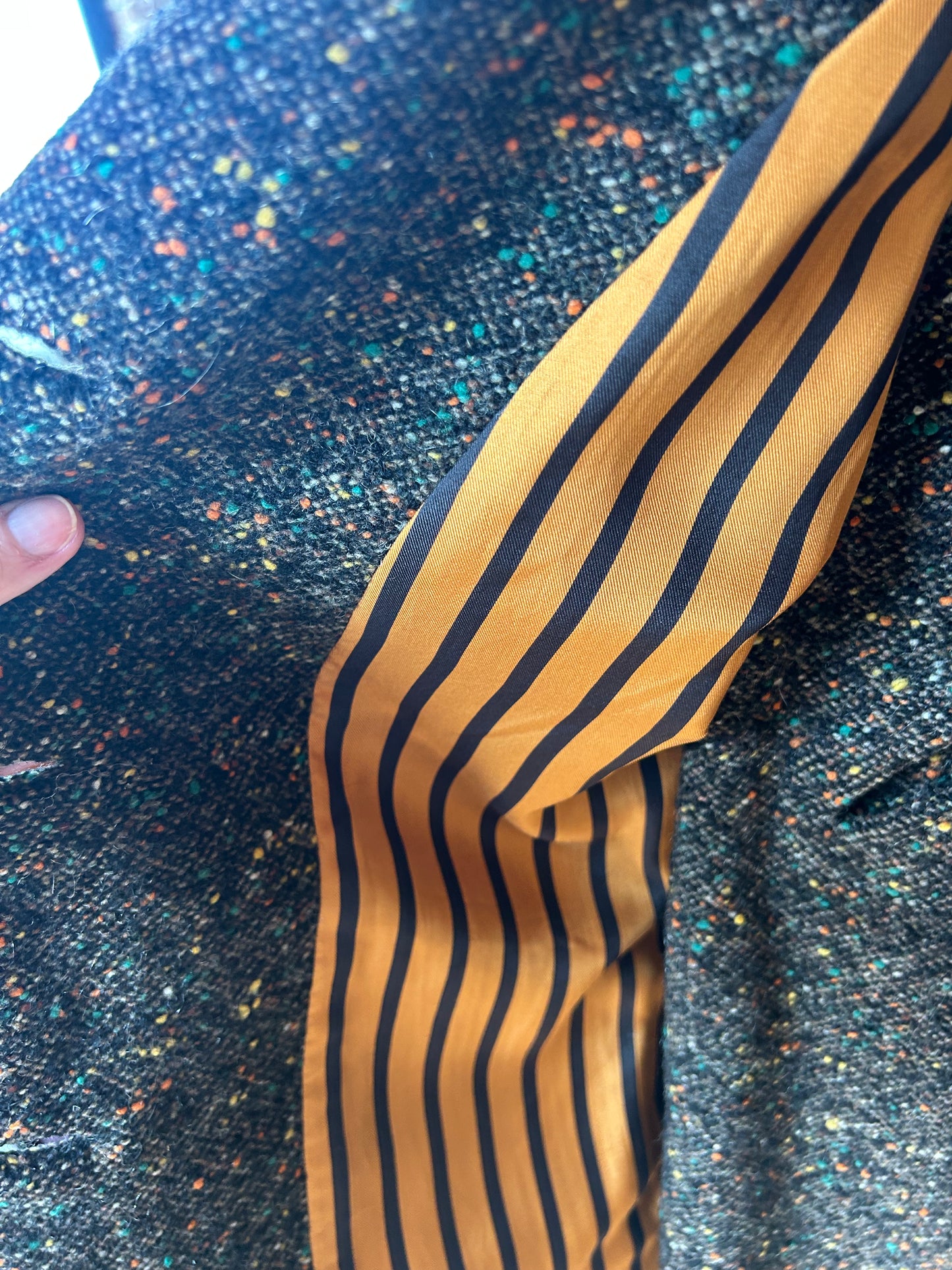 1960s Hitchcock 2pc Tweed Suit - Small