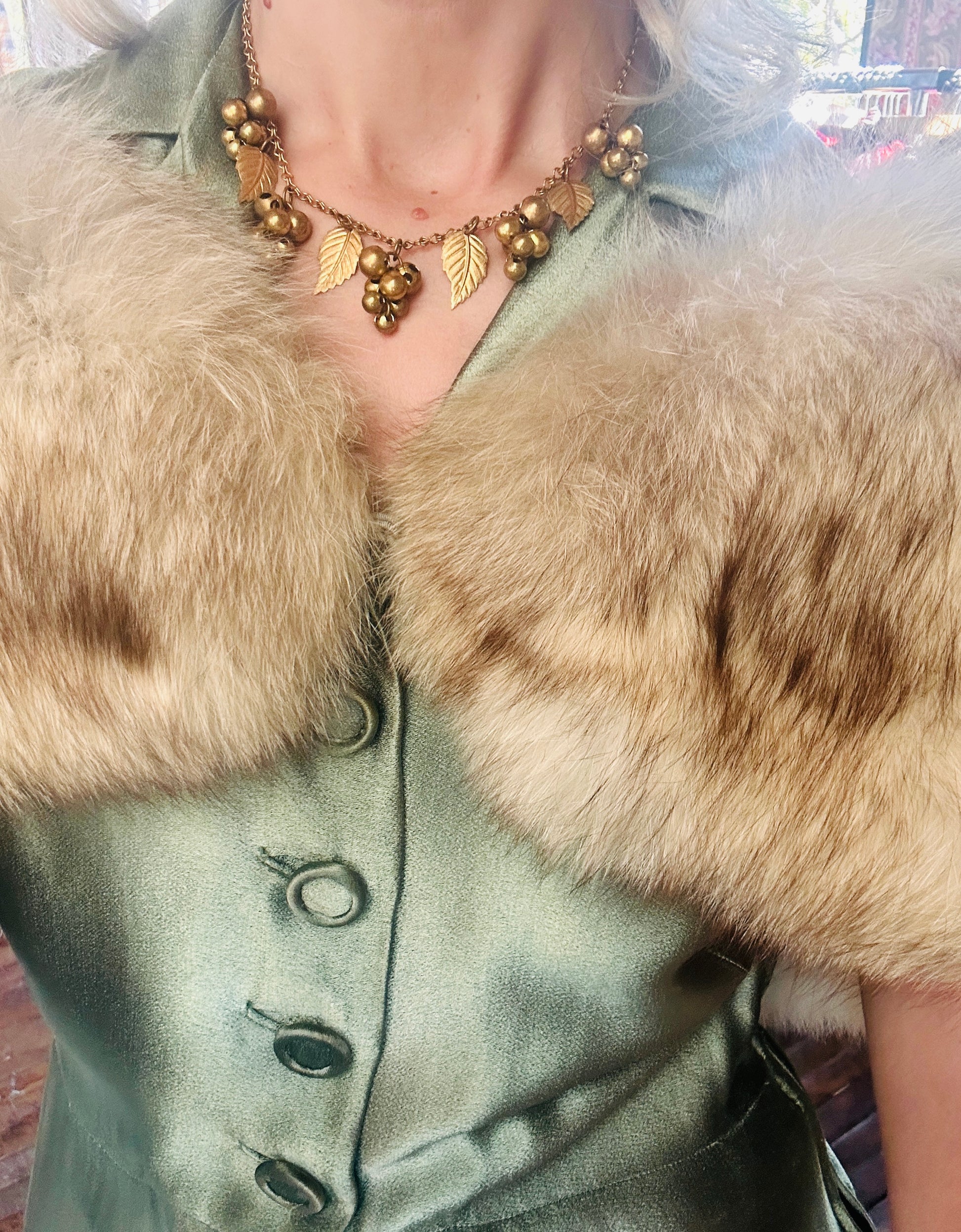1950s Fox Fur Stole