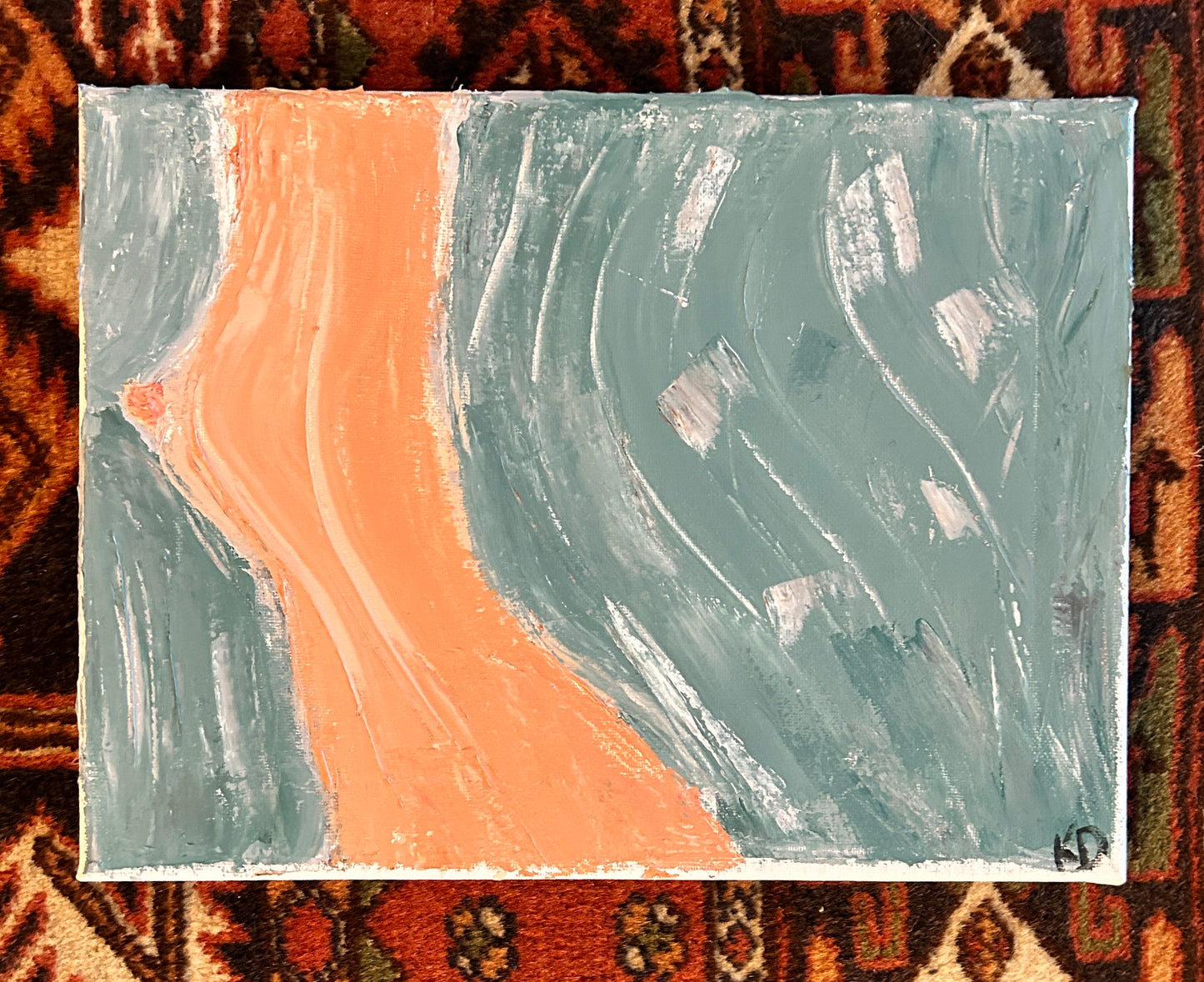 Curves & Waves 9 x 12