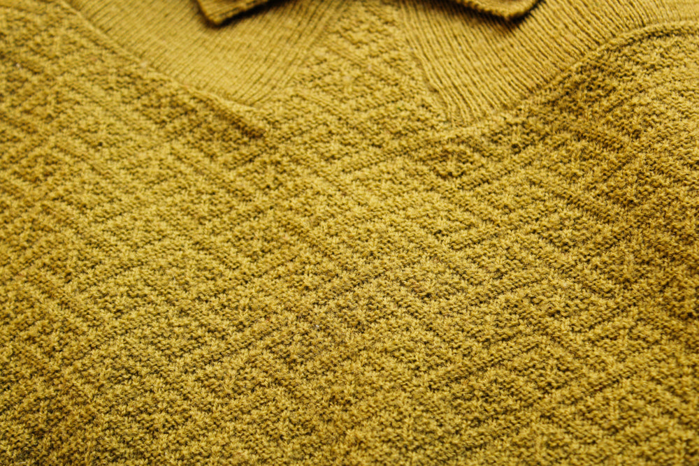 1940s Featherknit Green Sweater - M/L