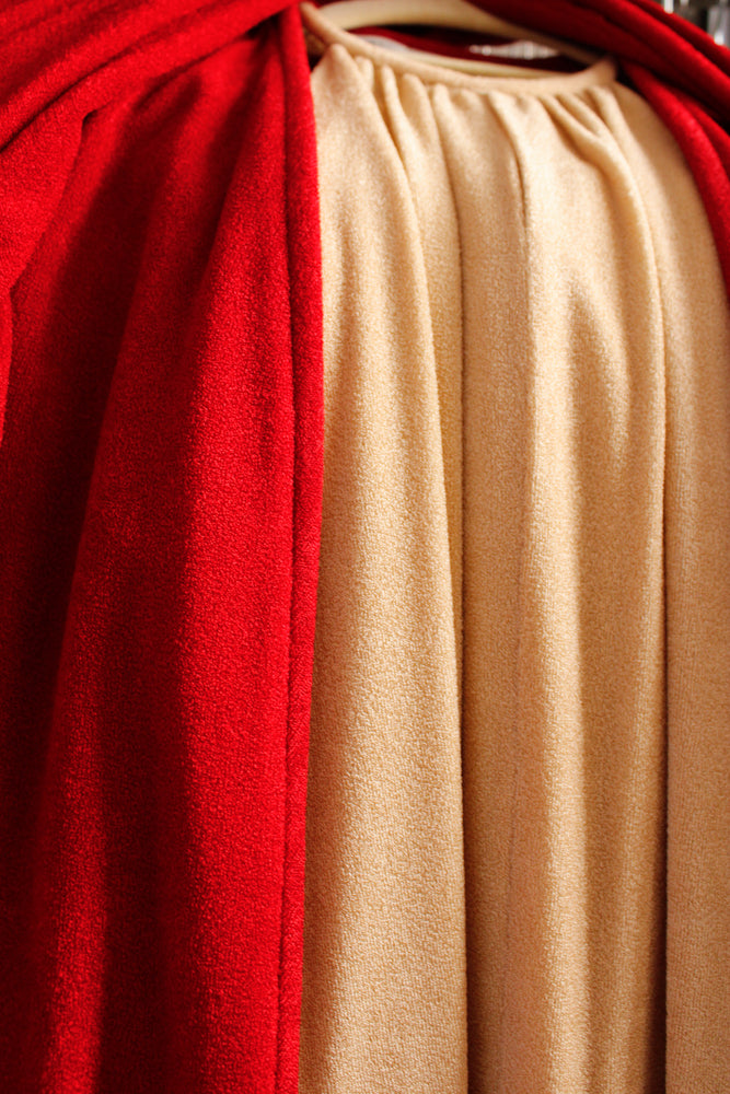 1970s Iconic Pierre Cardin 3pc Dress & Jacket Set - Small