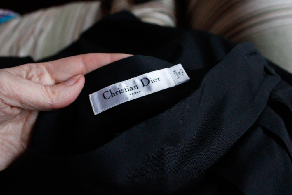 1990s Christian Dior Wide Leg Gauchos - 26" waist