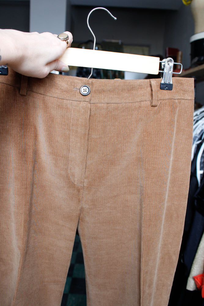1990s Paul Stuart Mid Rise Corduroy Pants - 31" waist