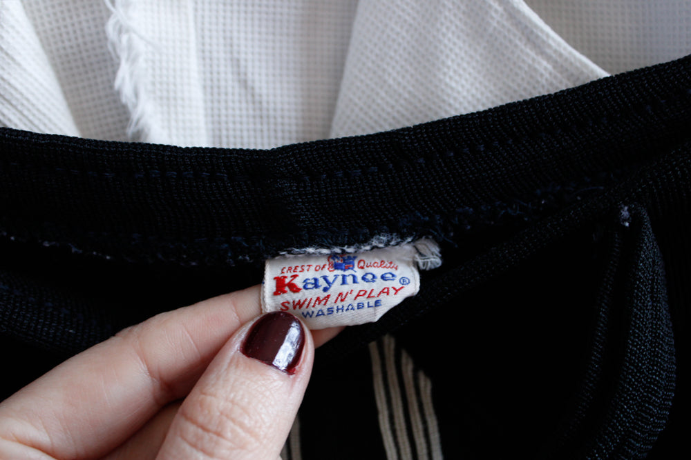 1950s Kaynee Swim & Play Knit Shorts - S/M
