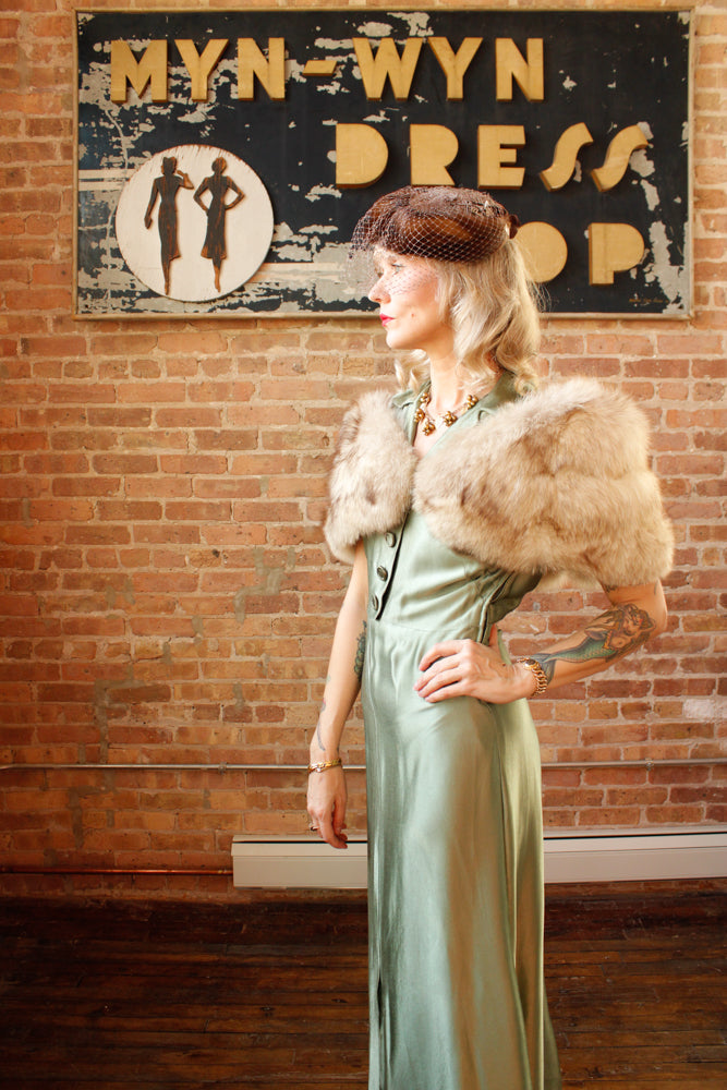 1950s Fox Fur Stole