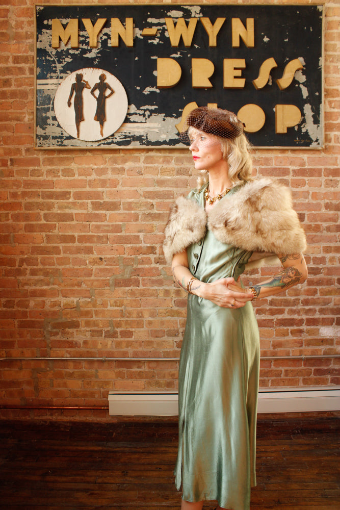 1950s Fox Fur Stole