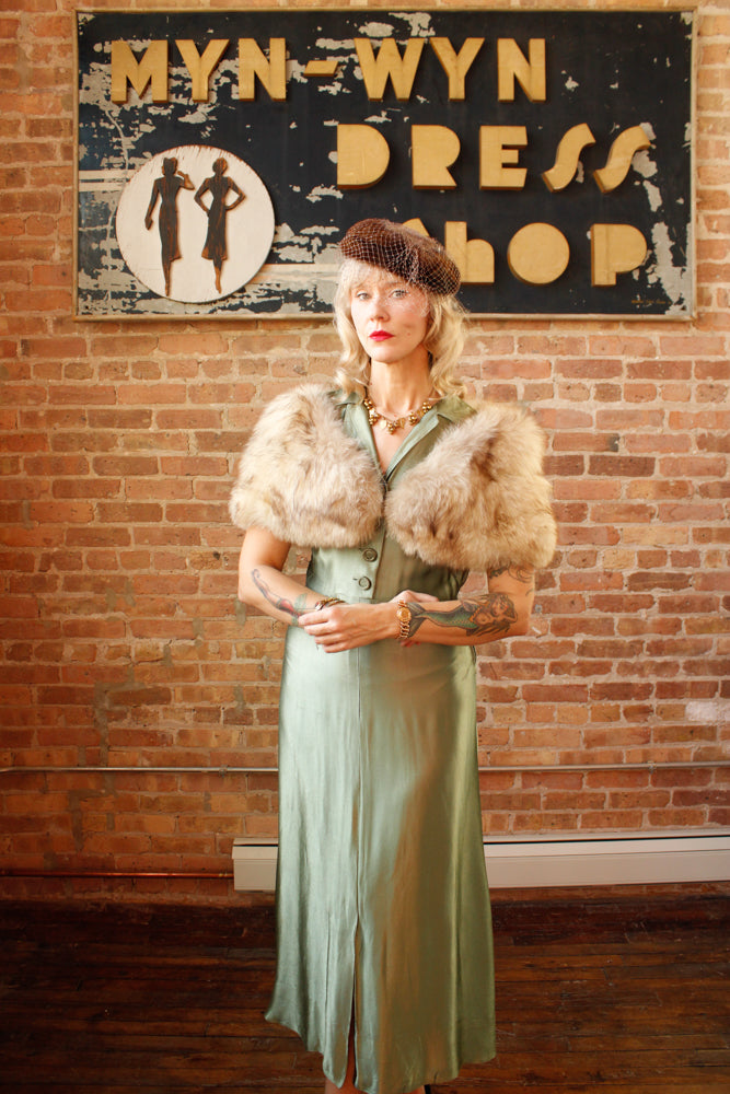 1950s Fox Fur Stole