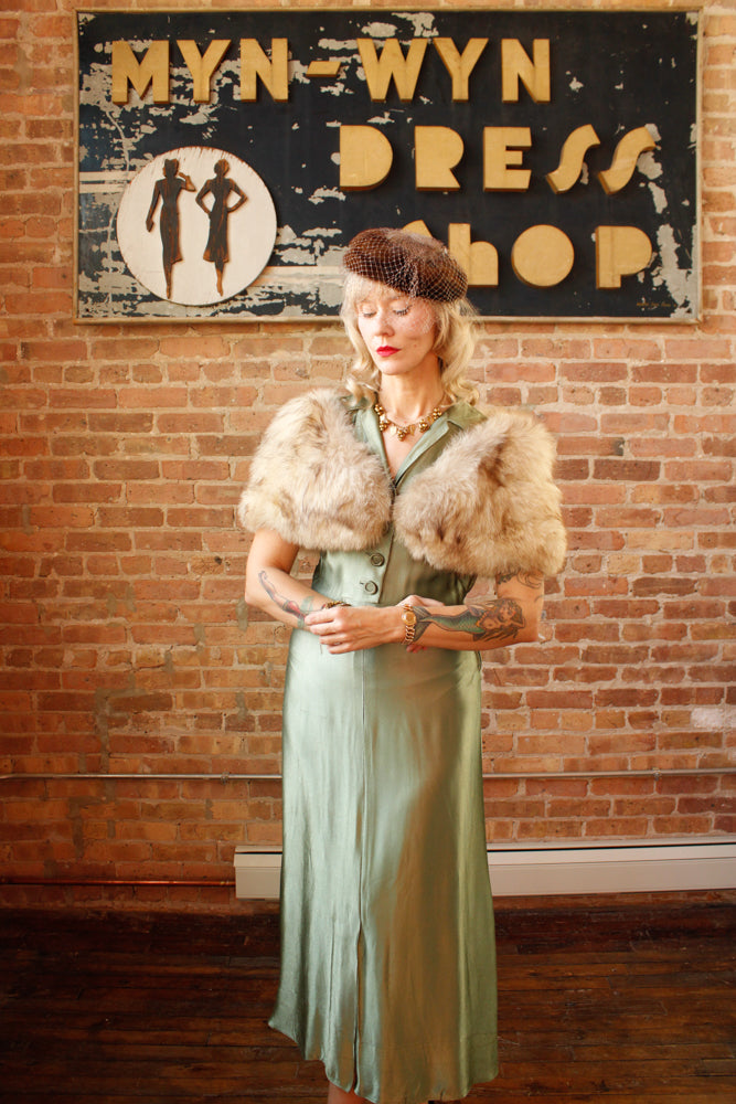 1950s Fox Fur Stole