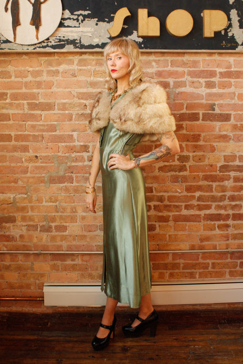 1950s Fox Fur Stole