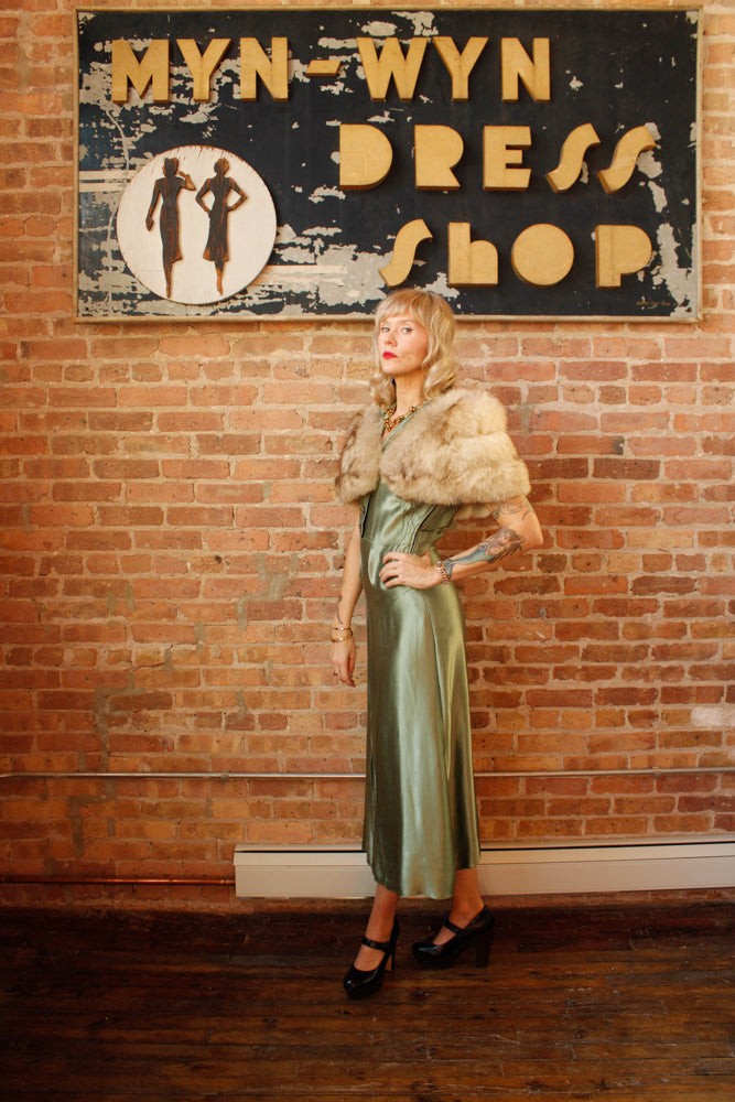 1950s Fox Fur Stole