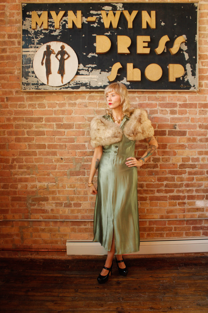 1950s Fox Fur Stole
