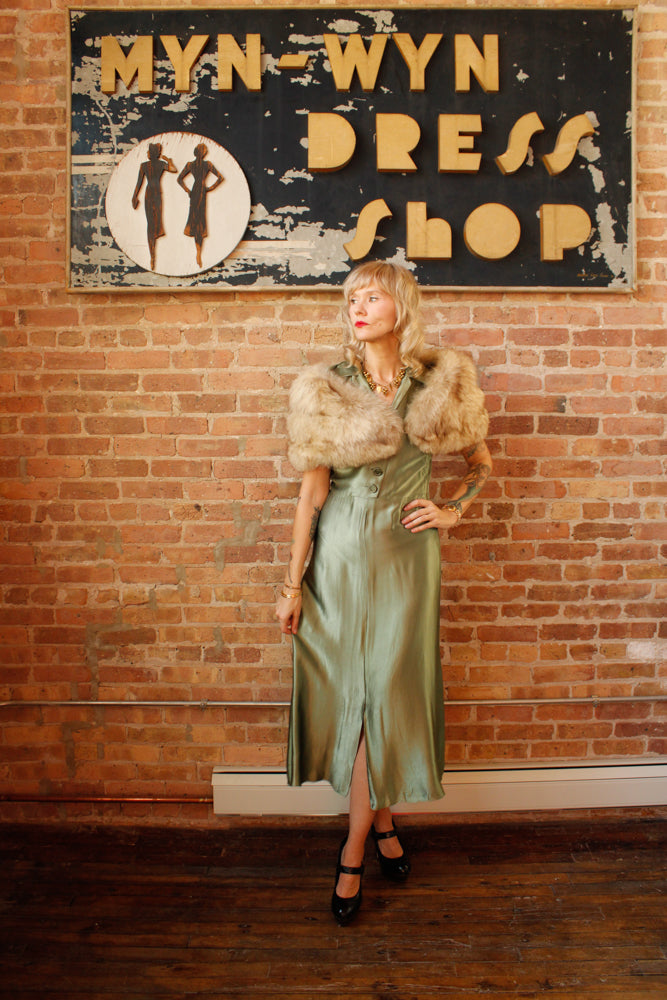 1950s Fox Fur Stole