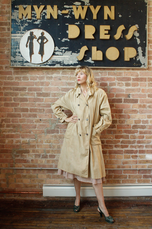 1910s Edwardian Duster Jacket - XL