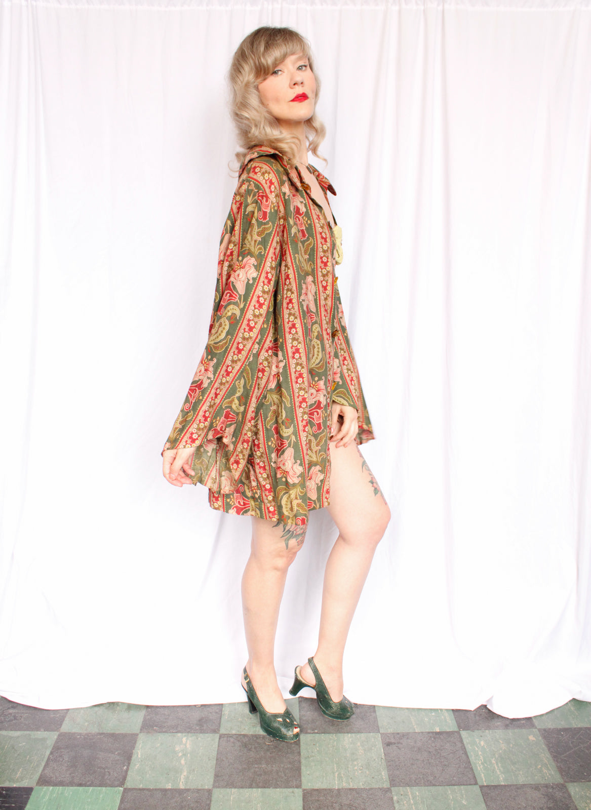 1900s Lily Oddfellows Cotton Jacket - XXL