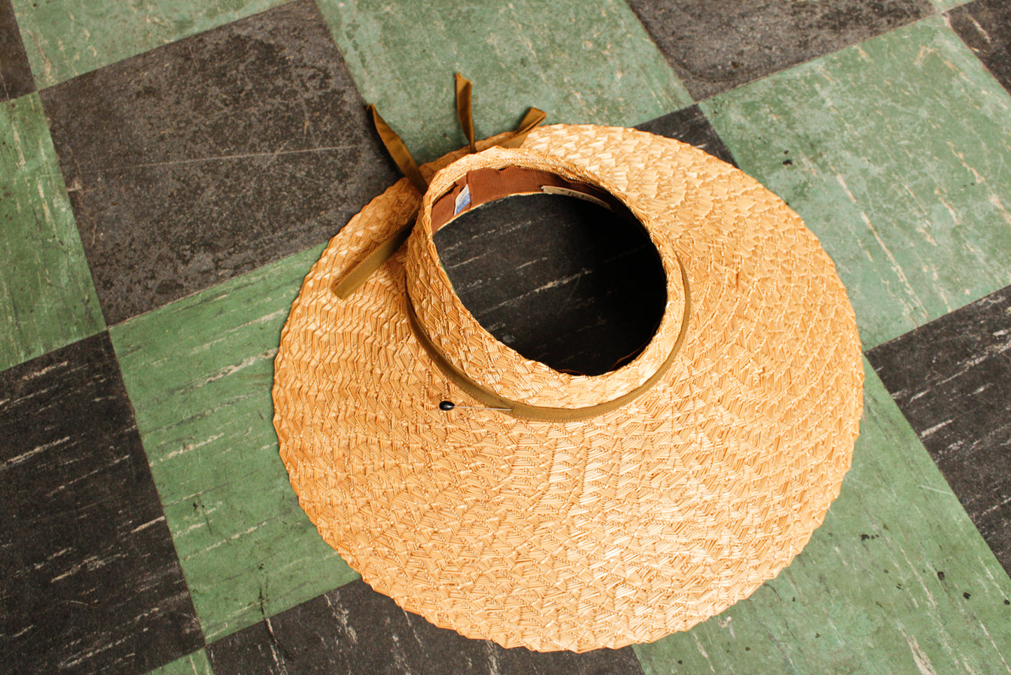 1940s Betmar New York Creation Straw Sun Hat
