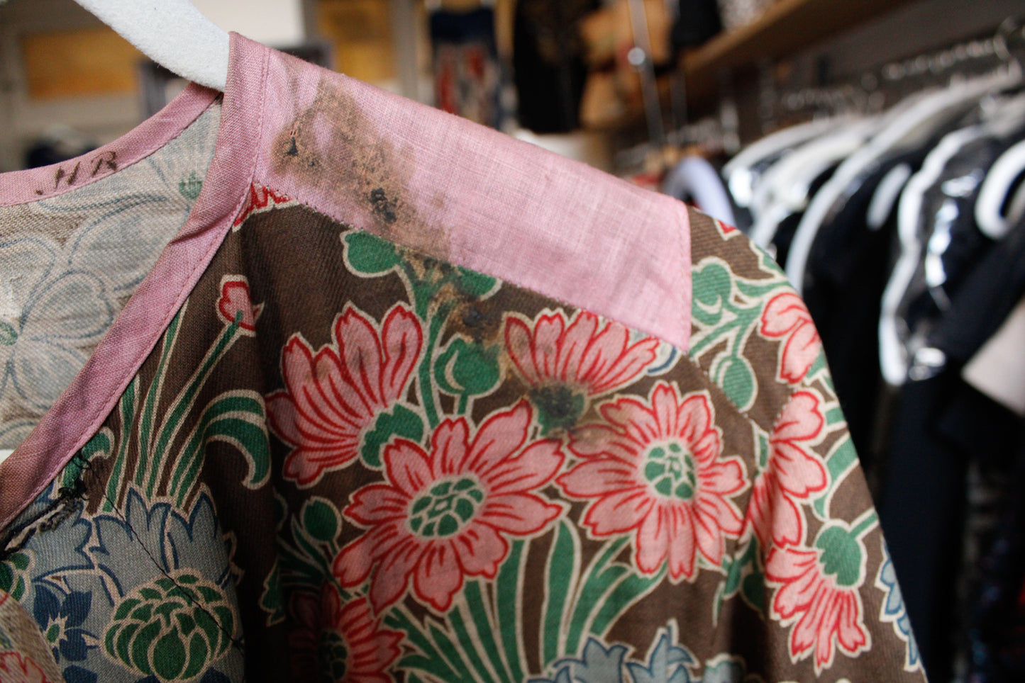 1900s Oddfellows Floral Cotton Jacket - XXL