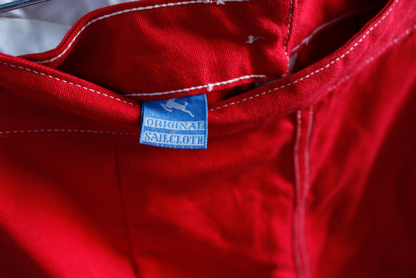 1950s White Stag Red Cotton Shorts - 27" waist