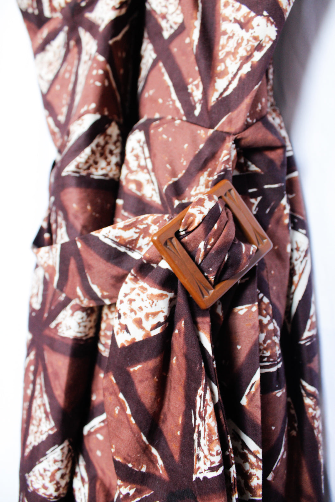 1950s Alfred Shaheen Sarong Tiki Dress - M/L