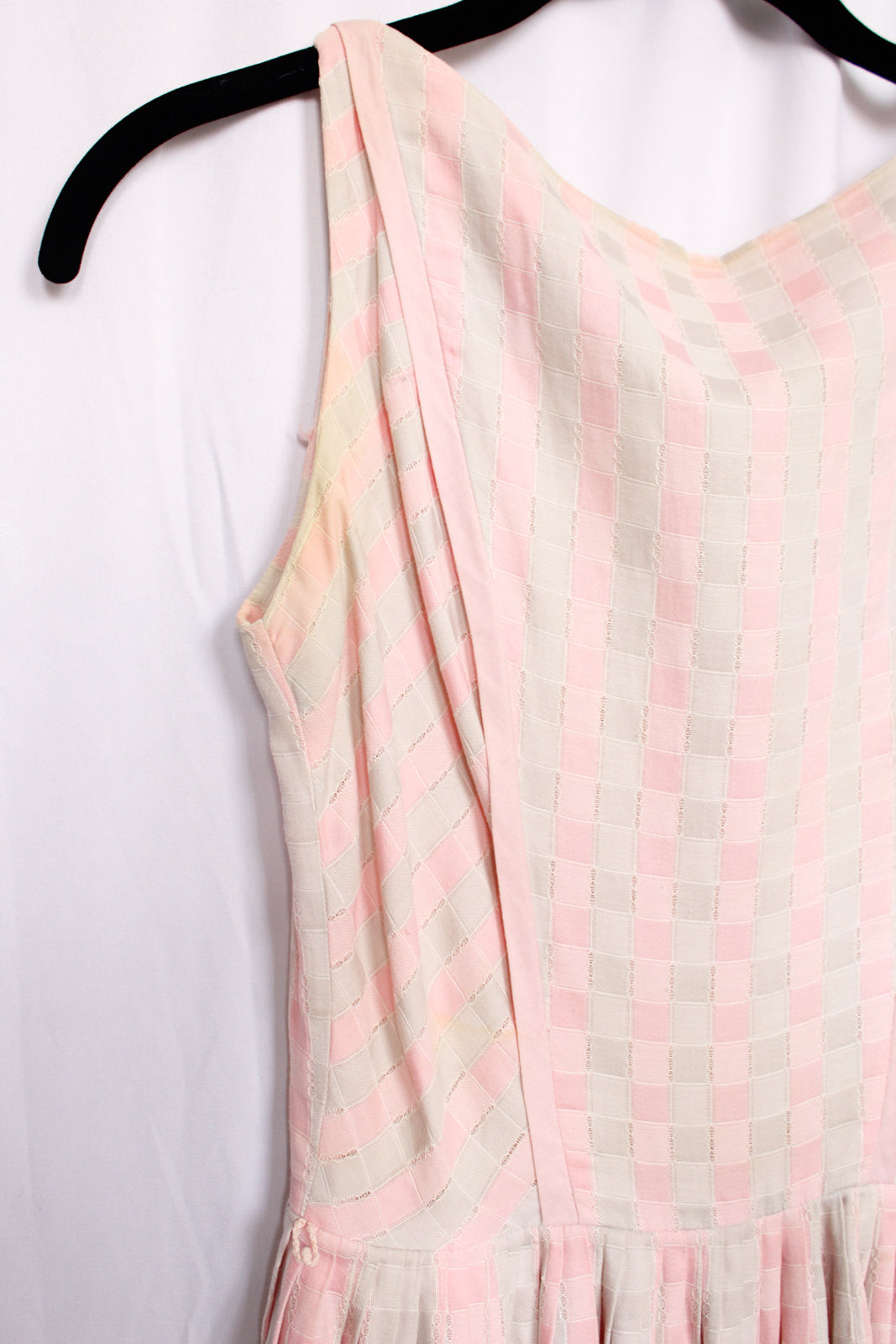 1950s Bobbie Brooks Gingham Dress - Xsmall