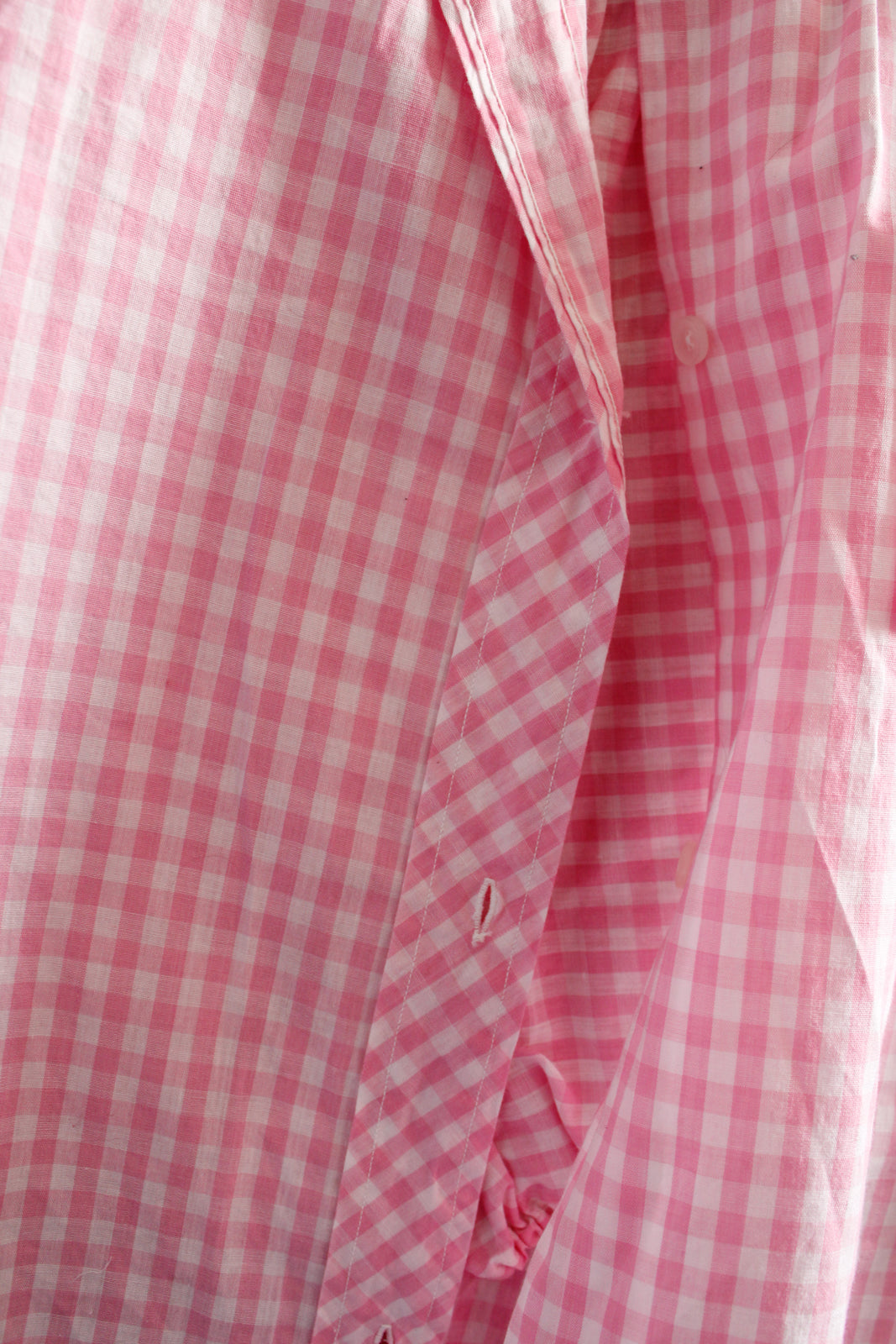 1960s "Drowsy Deb" Gingham Sleep/Play Set - Xsmall