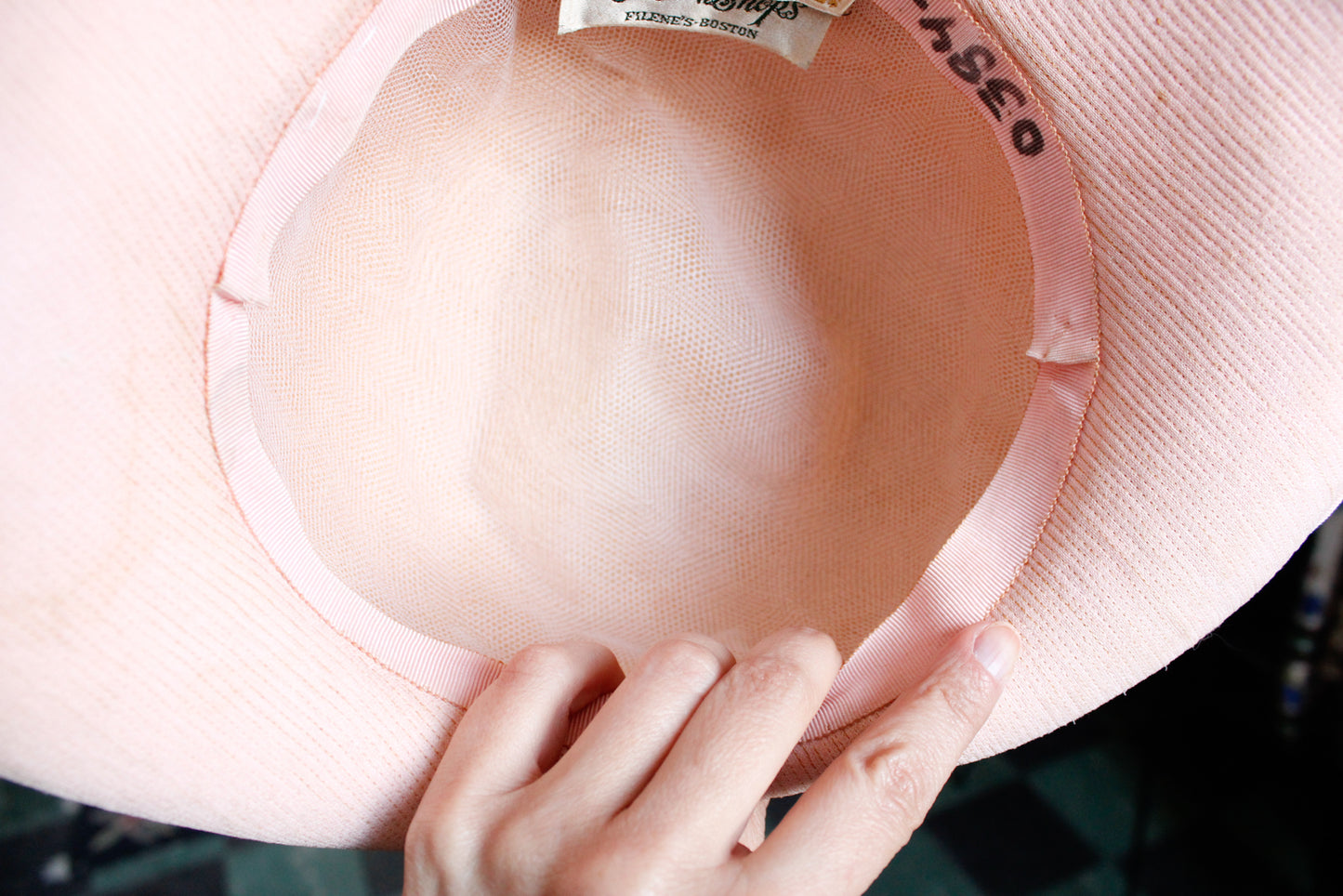 1930s Miss Alice Straw Summer Hat