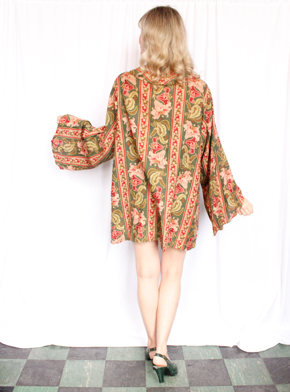 1900s Lily Oddfellows Cotton Jacket - XXL