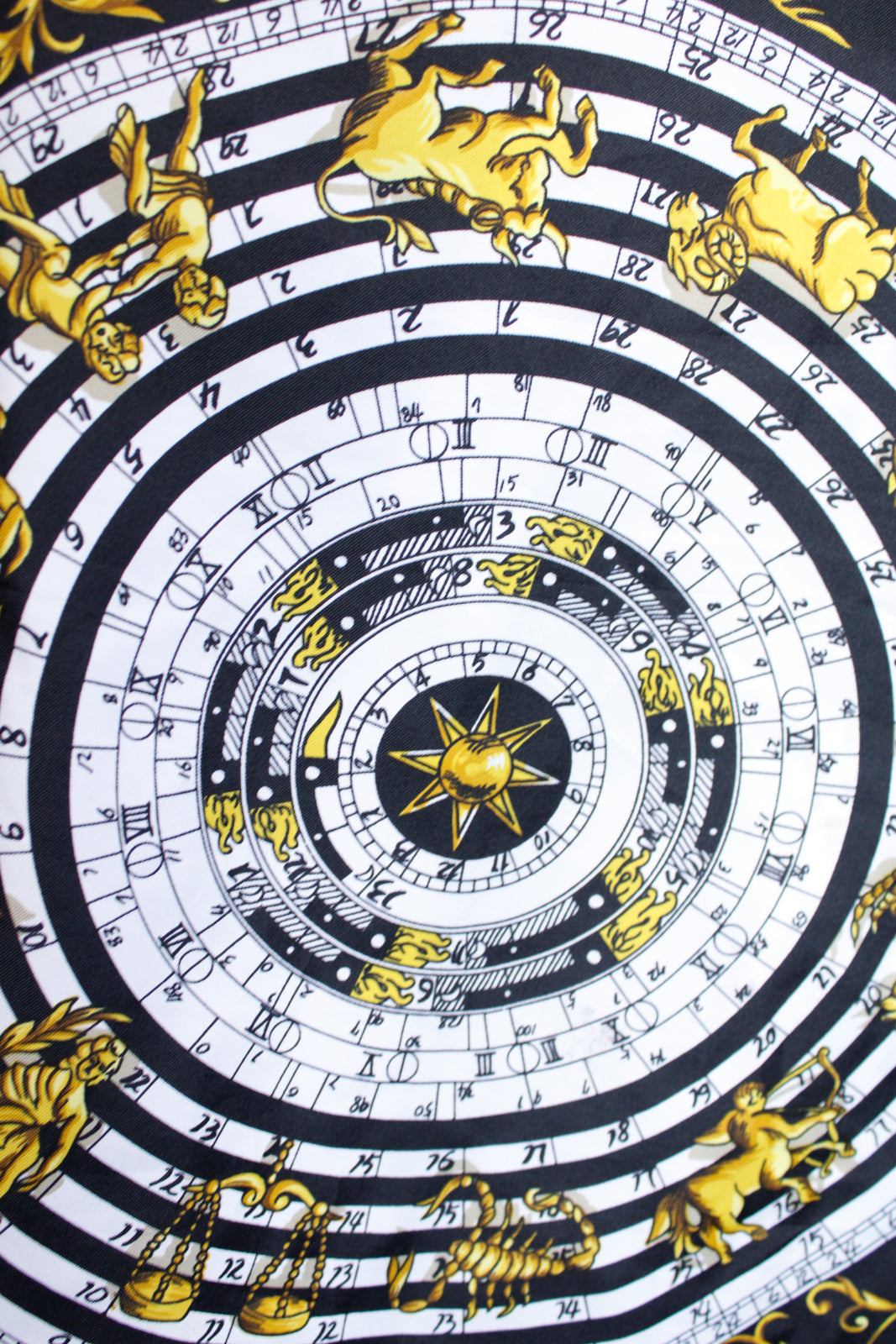 1970s Zodiac Print Shirt - Medium