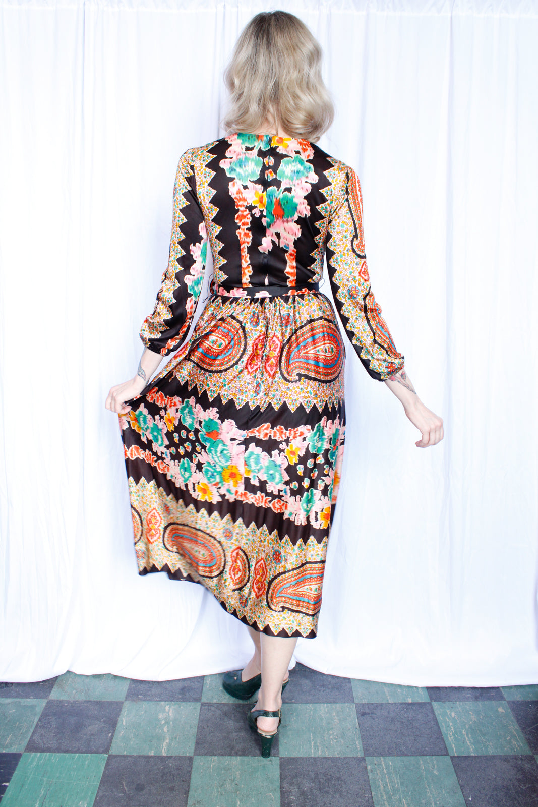 1960s Image at Home Maxi Dress - Medium