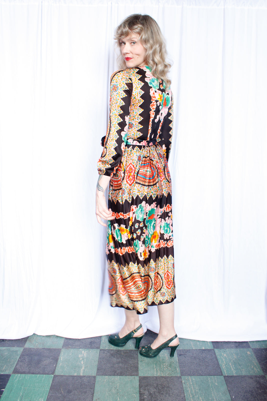 1960s Image at Home Maxi Dress - Medium