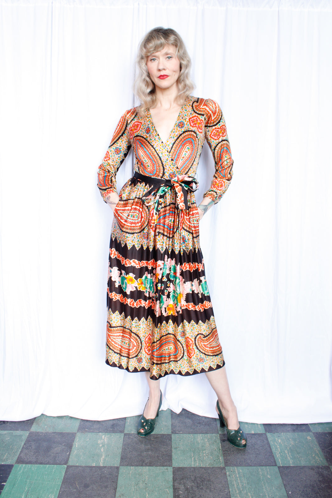 1960s Image at Home Maxi Dress - Medium
