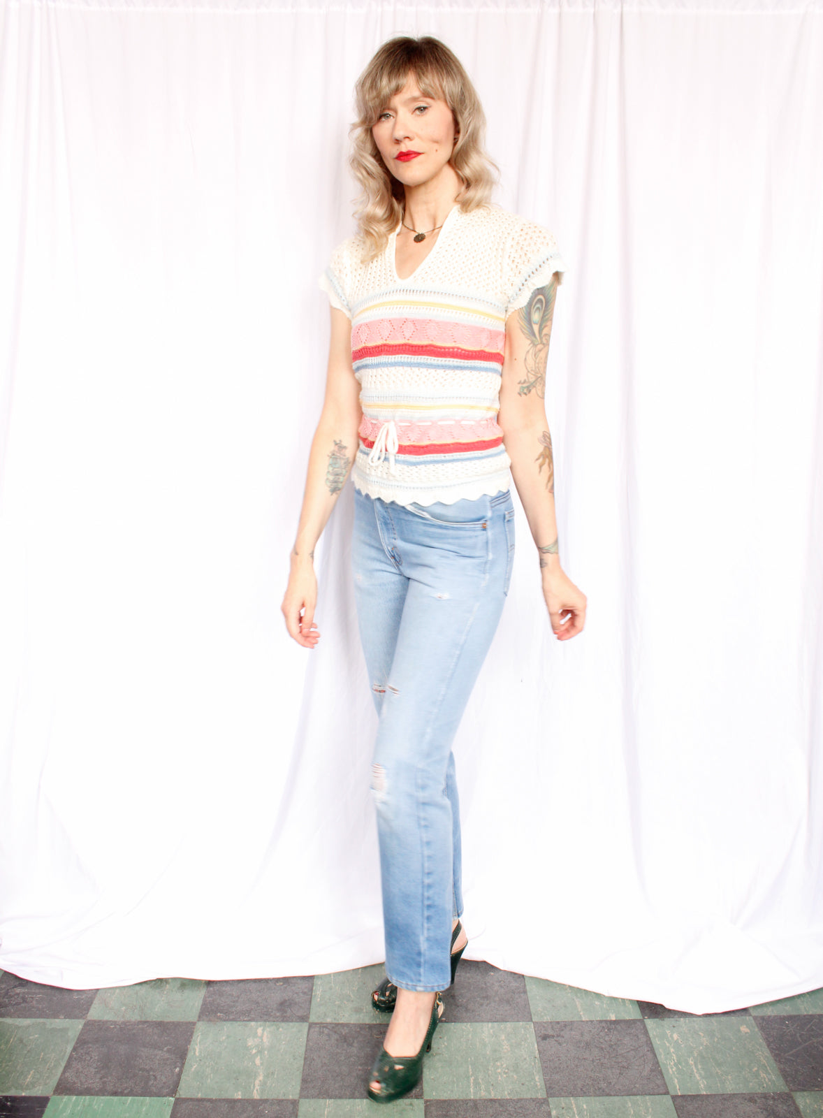 1990s Orange Tab Levis Light Denim Jeans - 30" Waist