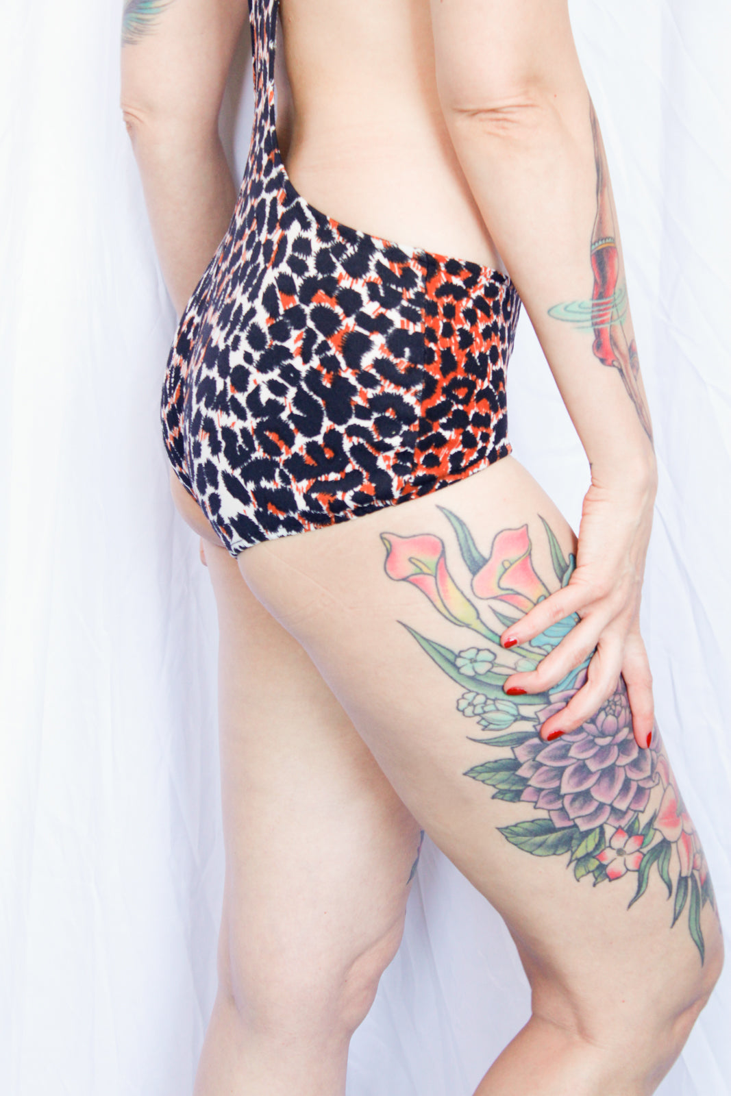 1960s Cheetah RARE & Iconic Cole of California Bathing suit - Small