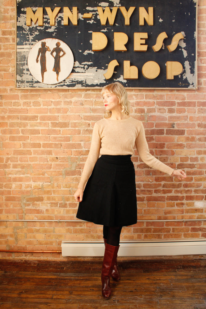 1930s Wool & Mohair MacPerth Sweater - S/M