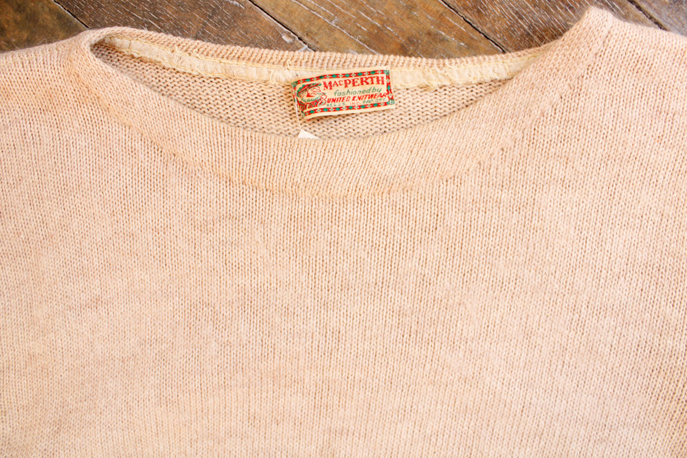 1930s Wool & Mohair MacPerth Sweater - S/M