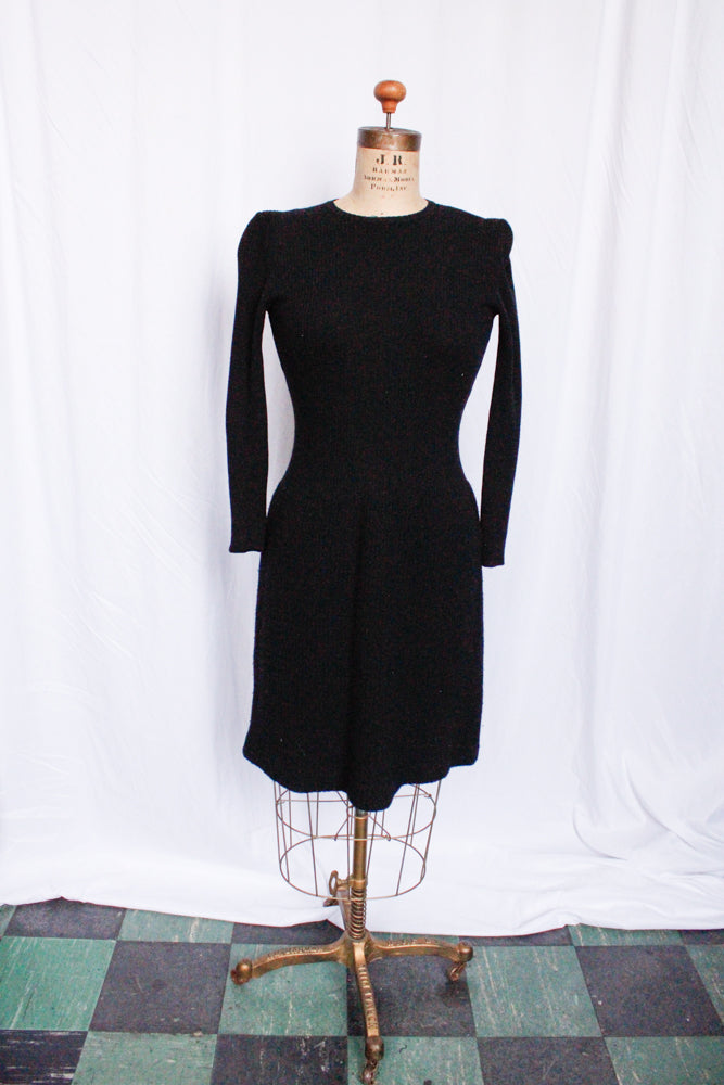 1960s Acrylic Sweater Dress - Small-Medium