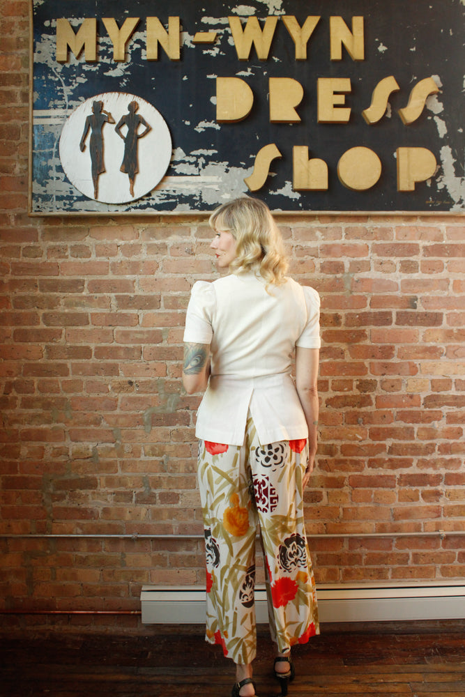 1990s Designer Crisca Pant - Medium