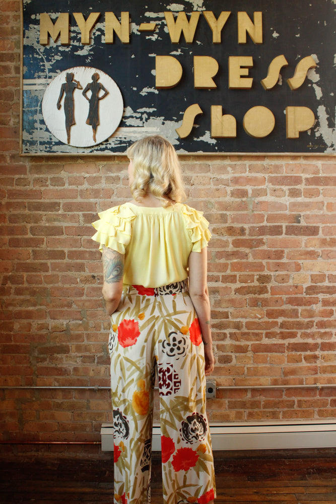1990s Designer Crisca Pant - Medium
