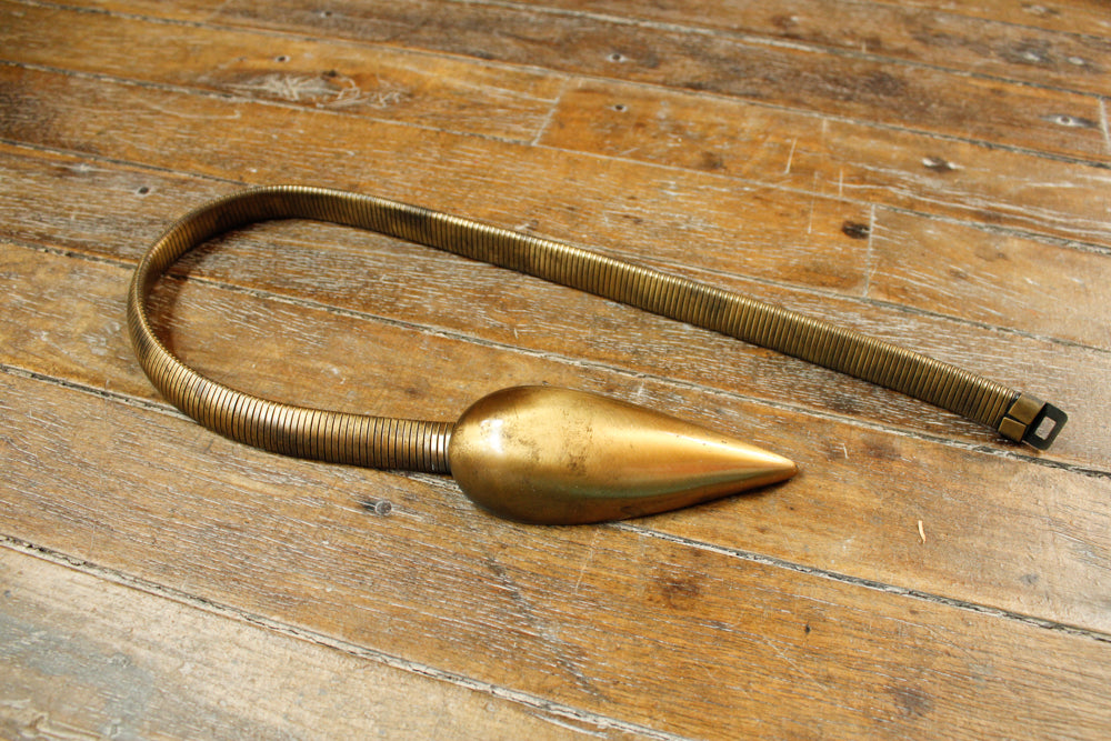1980s Brass Belt - Medium