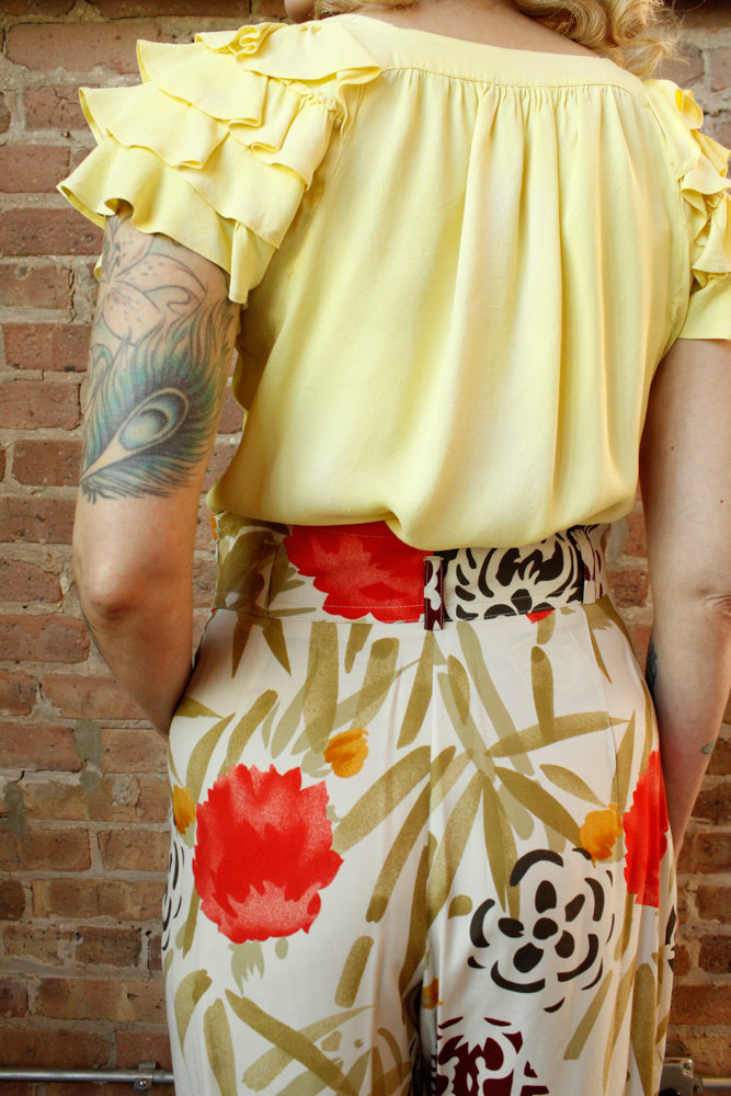 1990s Designer Crisca Pant - Medium