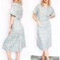 1940s Bill Sims Togs Floral Day Dress - XXLarge
