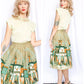 1950s Mint Green Nylon Blouse - Xsmall