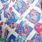 1940s RARE 2pc Bright Guitar Player & Dancer Playsuit - Medium