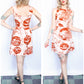 1970s Mini Summer Batik Dress - XSmall