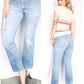 1990s Orange Tab Levis Light Denim Jeans - 30" Waist
