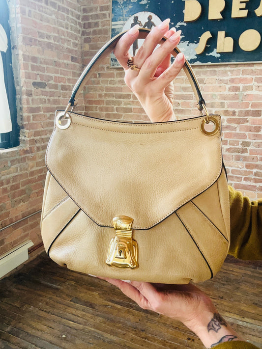1990s Ralph Lauren Butterscotch Leather Purse 