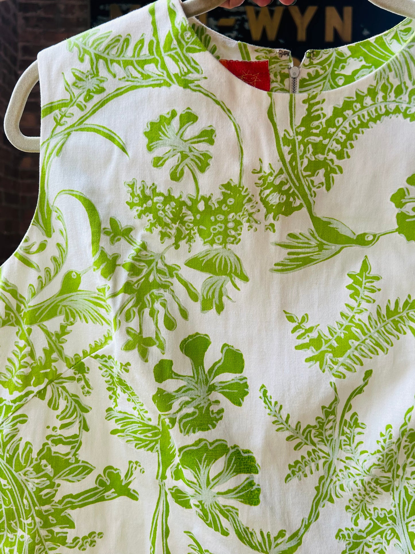 1960s Floral Blouse and Pant 2pc Set - Medium