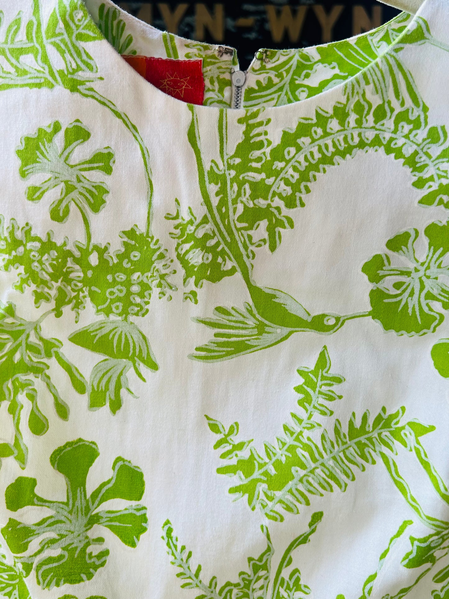 1960s Floral Blouse and Pant 2pc Set - Medium