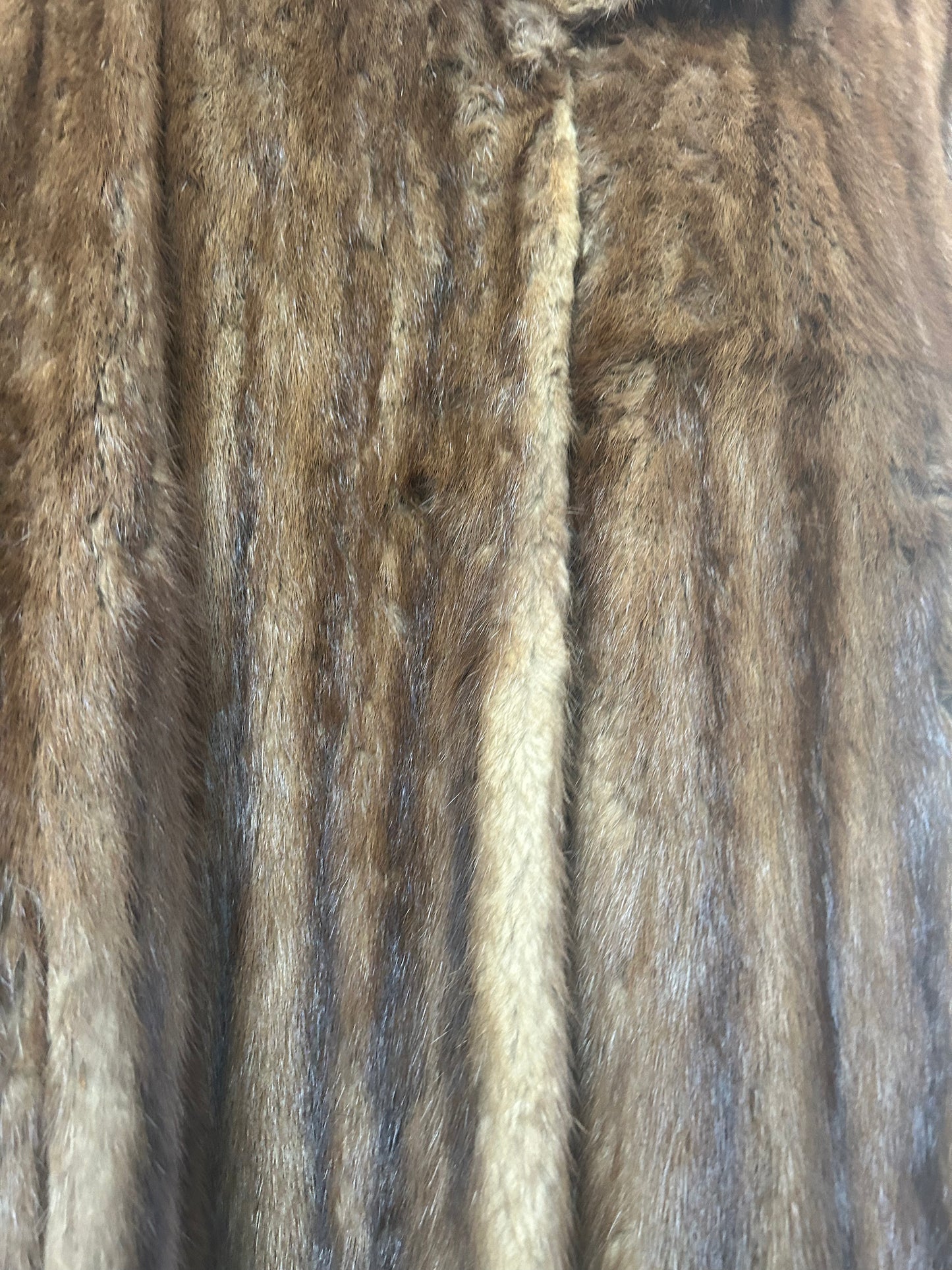 1950s Mink Fur Swing Coat - M/L
